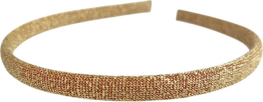 Children's Hair Headband Gold Glitter Gold Thread