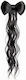 Bow Clip Hair Extension Brunette