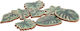 Beauty Home 8 Holzhandwerksdekoration Konfetti Form Coco Palm 2 5-3 5cm