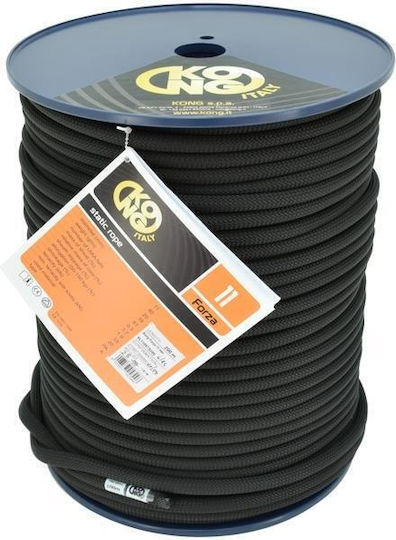 Ημιστατικό Σχοινί Kong Forza 11.0mm Black 200m Μαύρο 200 M 9l11097s200_1_10
