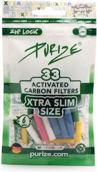 Purize Slim Ενεργού Άνθρακα 33 Φιλτράκια