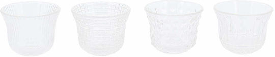 Beauty Home Tealights Aromatic in White Colour 4 Pieces