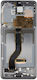 Samsung Screen with Touch Mechanism and Frame for Samsung Galaxy S20 Plus (Gray)