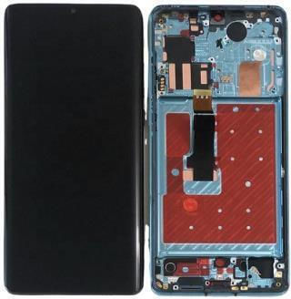 Οθόνη με Μηχανισμό Αφής και Πλαίσιο για Huawei P30 Pro (Μαύρο)