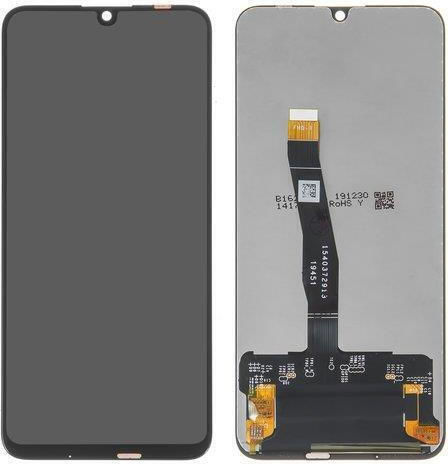 Οθόνη mit Touch-Mechanismus für Huawei P Smart (2019) (Schwarz)