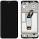 Screen with Touch Mechanism and Frame for Xiaomi Redmi 10 4G (Black)