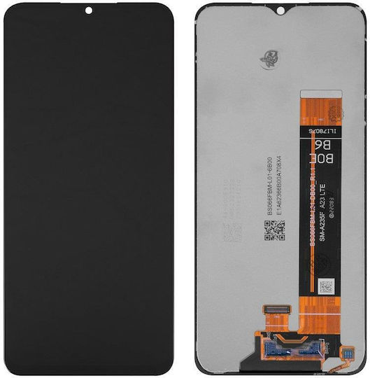 Οθόνη mit Touch-Mechanismus für Samsung A23 4G (Schwarz)