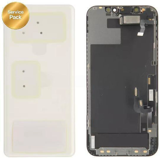 Apple Οθόνη με Μηχανισμό Αφής για iPhone 12 Pro (Μαύρο)