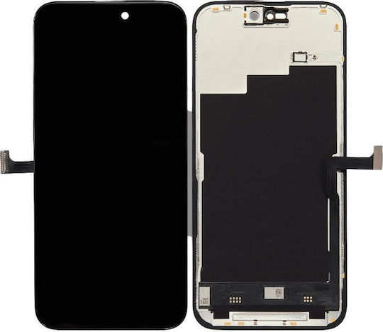 Incell Екран със Сензорен Механизъм за iPhone 15 Pro Max (Черен)