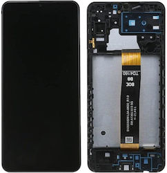 Samsung Screen with Frame for Samsung A13 5G (Black)