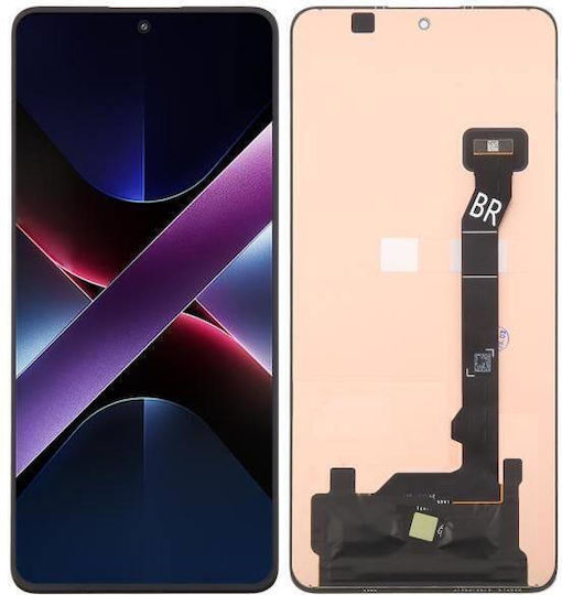 Οθόνη mit Touch-Mechanismus für Xiaomi Poco X7 Pro 5G (Schwarz)