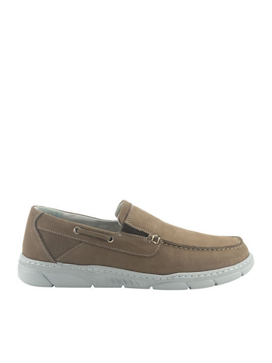 Mocasini barbati in Bej Culori