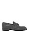 Leder Herren Mokassins in Schwarz Farbe