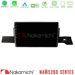 Nakamichi Nam5260 Series 4core Android13 4+64gb Citroen C3 You 2025-> Navigation Multimedia Tablet 9" Carplay + & Android Auto Nakamichi Nam5260 Series 4core Android13 4+64gb Citroen C3 You 2025-> Navigation Multimedia Tablet 9" Carplay + & Android Auto