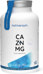 Nutriversum Ca/Zn/Mg 365 mg 60 Таблетки Nutriversum Ca/Zn/Mg 365 mg 60 Таблетки
