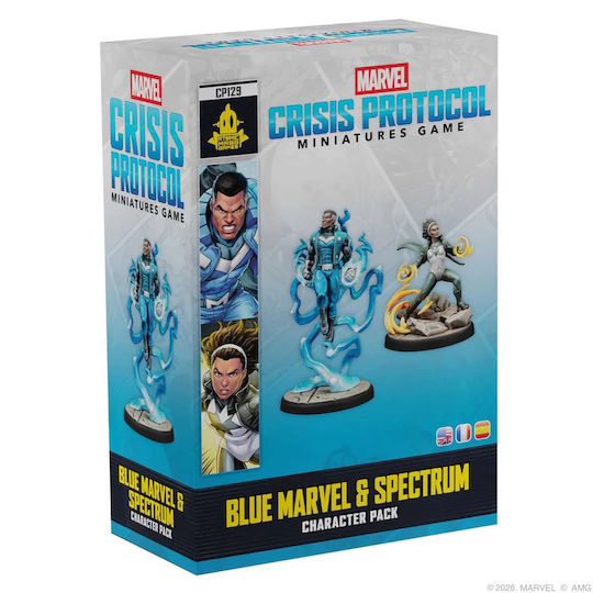 Marvel Crisis Protocol Blue Marvel & Spectrum En