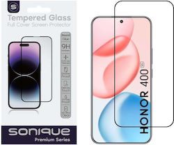 Hardy Glass Sonique Premium Series HD Full Cover 9H Compatible with Honor 400 5G Black Hardy Glass Sonique Premium Series HD Full Cover 9H Compatible with Honor 400 5G Black