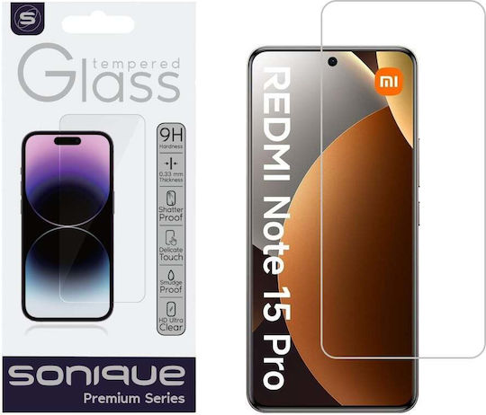 Hardy Glass Sonique Premium Series Hd 9h Xiaomi Redmi Note 15 Pro 5g