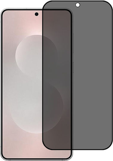 0.2mm Privacy Full Face Tempered Glass Μαύρο (Galaxy S26)
