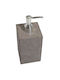 Liquid container Dispenser Ceramic Brown