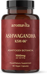 Aromavita Ashwagandha KSM-66 1000mg 60 κάψουλες Aromavita Ashwagandha KSM-66 1000mg 60 κάψουλες