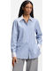 Women's Long Sleeve Shirt Blue