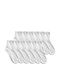 Ansin Socken White 12Pack