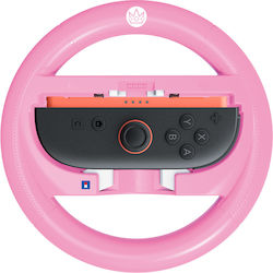 Hori Волан Racing Wheel Attachment Set Peach Large за Switch 2