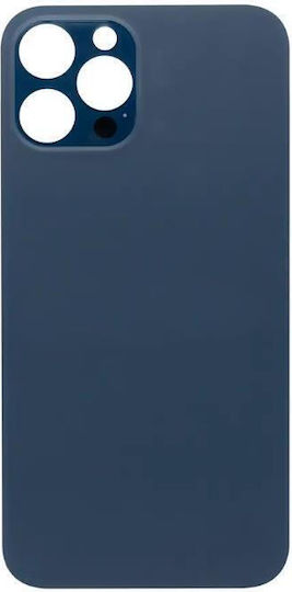 Apple Iphone 12 Pro Max Battery Cover Large Hole Blue Oem Logo