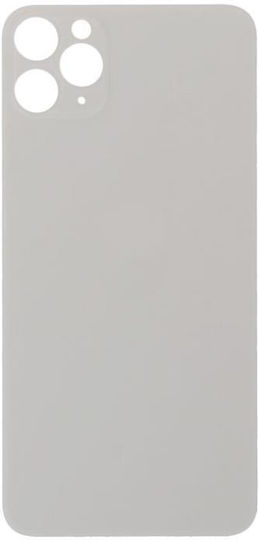 Apple Iphone 11 Pro Battery Cover Large Hole White Oem Logo
