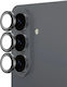 AmazingThing Camera Protection Tempered Glass Black for the Samsung S26
