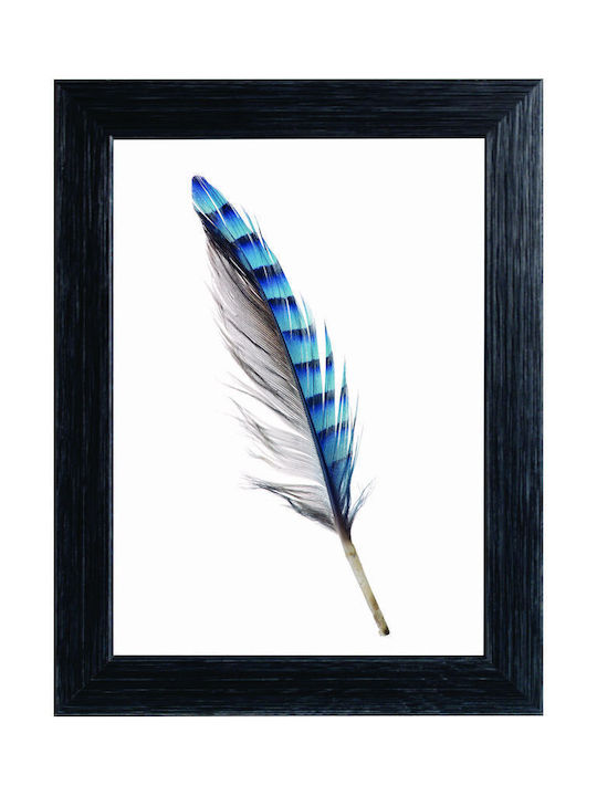 Far Lemn 50x70cm cu Ramă Neagră 1buc