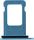 Apple iPhone XR Sim-Kartenhalter Wasserdichter Ring Gummi Blau Original