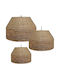 Marhome Round Brown Lamp Shade 3 Pieces