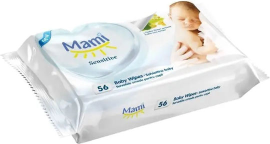 Doctor Wipes Șervețele Umede Bebelusi Hipoalergenice Fără Alcool Fara Parabeni 56 Bucăți