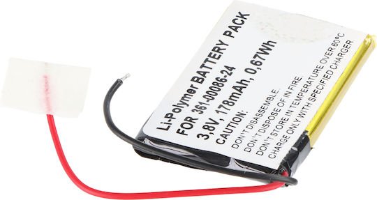 Avizar Replacement Battery Garmin Instinct Solar Gps Li-polymer 3.8v 178mah Multicolour