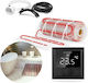 Set Încălzire Prin Pardoseală Termofol 1.0 Mp 150w/mp Termostat Negru