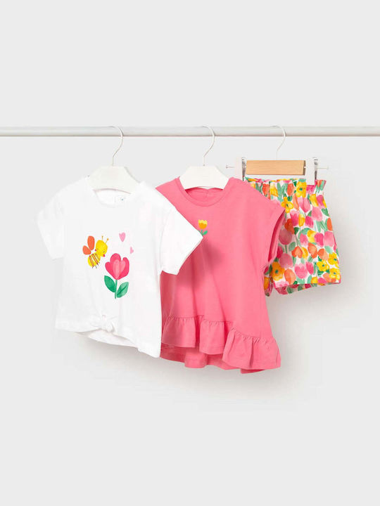 Kids' Set with Shorts Summer 3pcs Multicolour