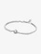 Pandora Women's Bracelet made of Silver with Zircon