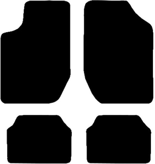 Race Axion Set Front and Back Car Mats 4pcs for Peugeot 2008 / 508 Opel Insignia / Adam / Mokka / Tigra / Vectra / Zafira / Zafira Tourer Fiat Bravo Suzuki Baleno / Splash / Vitara Mercedes-Benz A Class / B Class Renault Clio / Megane / Laguna / Scenic Toyota RAV 4 / Carina / Celica Citroen C6 / Xsara Picasso Kia Sportage / Niro / Stonic Honda CR-V / HR-V Volvo C70 Seat Exeo Volkswagen Passat Audi A4 / A6 Nissan Micra / Qashqai / X-Trail / Juke Ford Sierra Hyundai Accent / Elantra Mazda MX-5 Chevrolet Orlando
