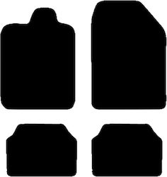 Race Axion Σετ Μπροστινά και Πίσω 4τμχ για Peugeot 2008 / 301 / 307 / Bipper Opel Corsa / Agila / Mokka Fiat 500 / Fiorino / Punto / Punto Evo / Qubo / Seicento Suzuki Alto Mercedes-Benz C Class / Citan Renault Clio / Arkana / Kangoo / Talisman Mitsubishi Lancer / Outlander / Pajero Citroen C-Elysee