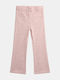 Kids Denim Trousers Pink