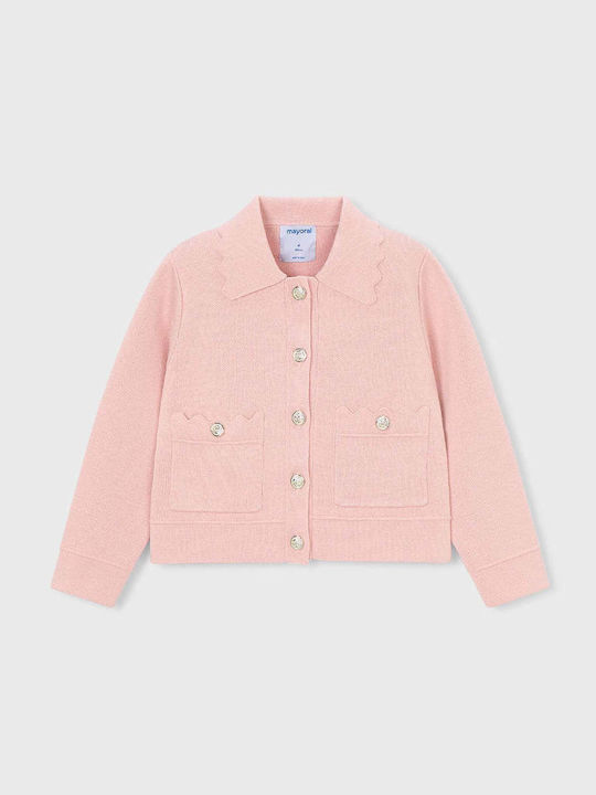 Mayoral Cardigan pentru copii Tricotat Roz