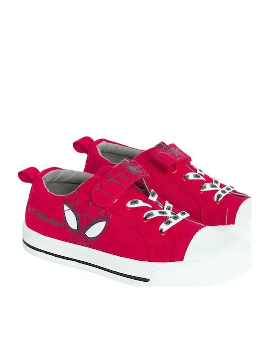 Παιδικά Sneakers με Σκρατς Κόκκινα