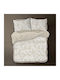 Isadore Lorraine Bettwäsche-Set Überdoppel 240x260cm. Limited Edition Azalea (oat-ecrou) 4Stück