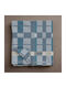 Isadore Lorraine Sheet Super-Double 240x260cm. Sea-blue