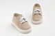 Ever Kid Pantofi De Botez Din Piele Oxfords Ecru
