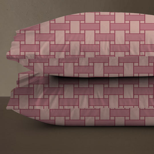 Isadore Lorraine Сет Калъфки за Възглавници Dusty Rose 50x70см.
