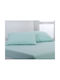 Silk Fashion Set Pillowcases with Envelope Cover Misty Jade 52x72cm