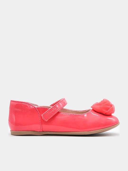 Mayoral Kids Patent Leather Ballerinas with Hoo...